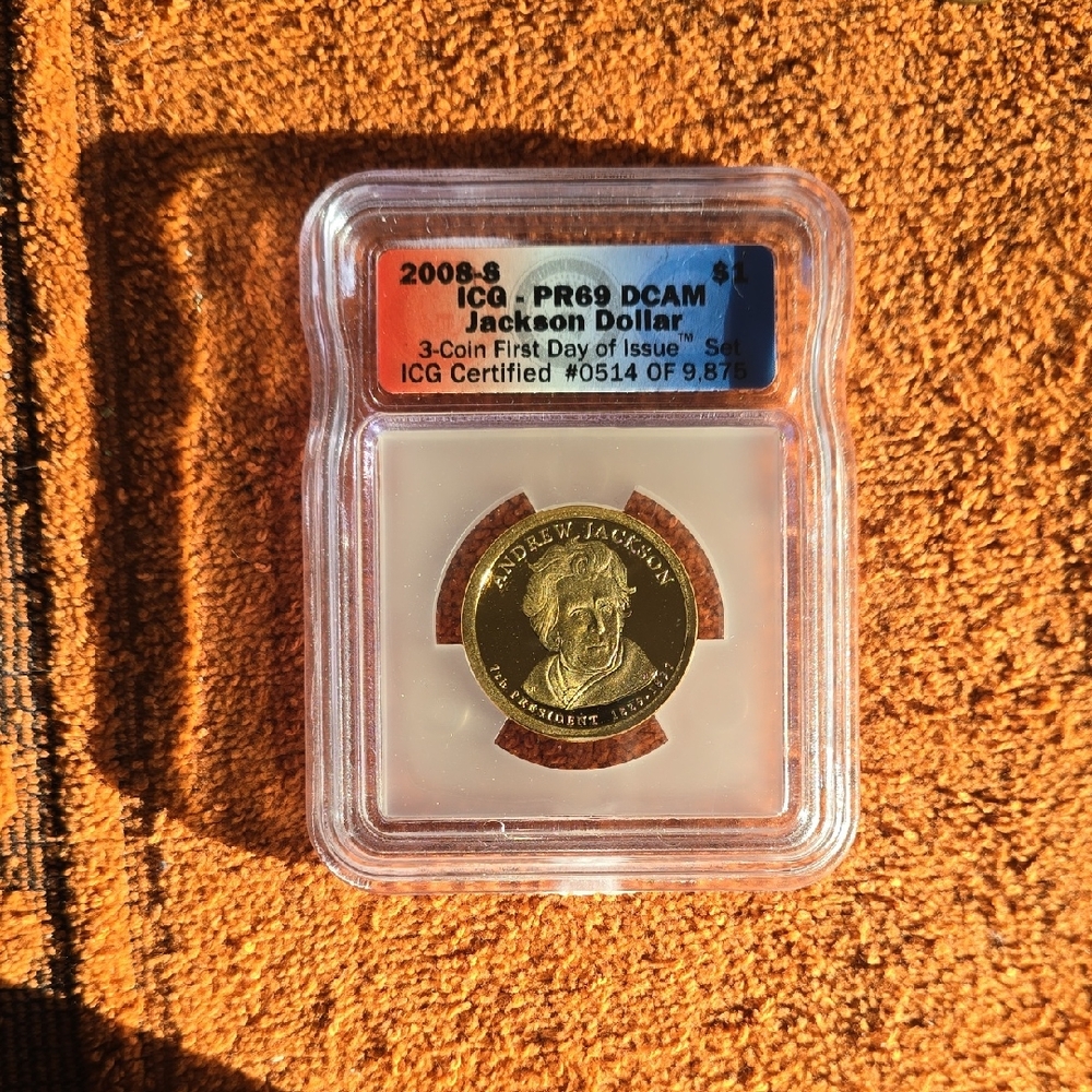 2008 Andrew Jackson Dollar Coin